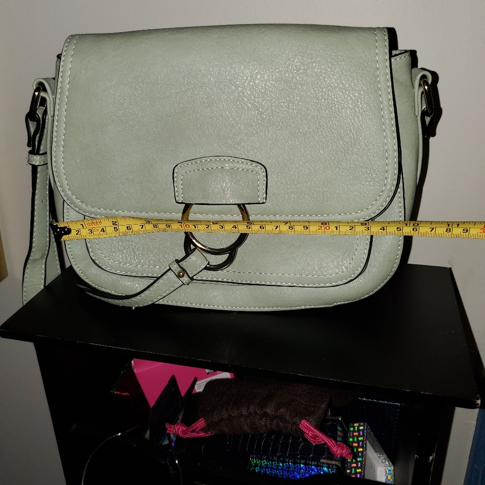 Mint Green Crossbody Bag - Picture 3 of 8